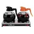 Double Warming Hot Plate for Coffee Decanters