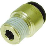 チヨダ ファイブ六角穴付メイルコネクター 6ｍｍ・R1/4 F602MS