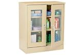 Easy View Cabinet Assembled 36x18x42 Black
