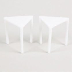 GOLDMAX INDUSTRIES INC, GOLDMAX STAND PIZZA PLASTIC WHITE BOX 10-100, Manufacturer Part Number: 20431