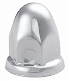 10 Chrome Lug Nut Covers 38mm x 2-5/8