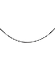 7 Row Black Coated Cable Chain With 14K Goldy Clasp Stainless Steel Ch728
