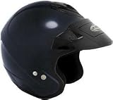 KBC TOURCOM DK BLUE MET XS MOTORCYCLE Open-Face-Helmet