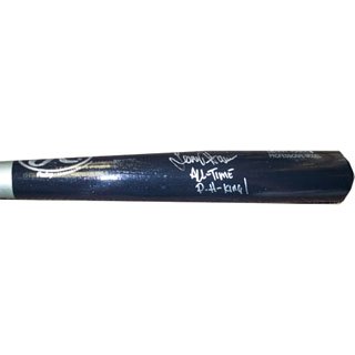 Lenny Harris All Time PH King Autographed/Hand Signed Bat