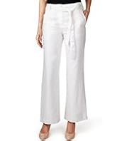 Per Una Roma Pure Linen Wide Leg Belted Trousers