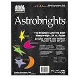 Astrobrights Colored Copy Paper, 24/60#, Letter, 5-Color Assortment, 500/Rm WAU22224