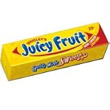 Wrigleys, Juicy Fruit Gum Original - 5 Sticks Each X 40 Packs