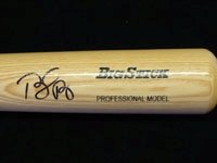 Boone, Bret Autographed/Hand Signed Big Stick Bat