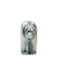 Kera Sterling Silver Bear Bead
