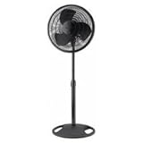 Lasko #2521 16 inch Stand Fan, Black