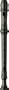 Giardinelli Soprano Recorder with Baroque Fingering (Black)