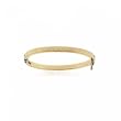 Greek Key Baby Bracelet in Solid Yellow 14KT Gold
