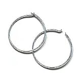 Sterling Silver Hoops 1 Inch For Chandelier Earrings (10)