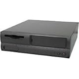 AOpen H 340A - Desktop slimline - micro ATX - power supply 200 Watt - black