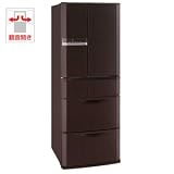 【エコポイント対象商品】三菱 545L 6ドア ノンフロン冷蔵庫（プレミアムウッド）光ビッグ MR-E55R-PW