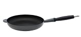 Le Creuset Cast Iron Non-Stick Frying Pan, Granite, 26 cm