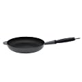 Le Creuset Cast Iron Black Enamel Interior Frying Pan, Granite, 26 cm