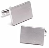 Rectangular Titanium Engravable Cufflinks - Other Formal Wear - Cufflinks