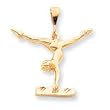 10k Solid Gymnast Charm