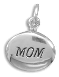 Puffed "MOM" Charm
