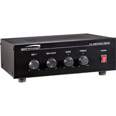 PRO VIDEO PBM-30 30 Watt 3-Channel Mixer/PA Amplifier