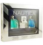 MENS DESIGNER VARIETY by MENS DESIGNER VARIETY Gift Set for MEN: SET-3 PIECE MINI SET WITH NAUTICA .5 OZ & NAUTICA BLUE .5 OZ & NAUTICA WHITE SAIL .5 OZ AND ALL ARE EDT MINIS