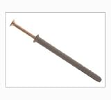 Faithfull FXHF640 Hammer Screw Fixings M6 x 40mm (Box of 200)