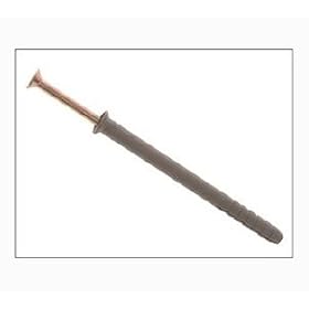 Faithfull FXHF640 Hammer Screw Fixings M6 x 40mm (Box of 200)