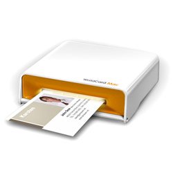 Penpower WorldCardColor Portable Color Business Card Scanner for Mac and PC