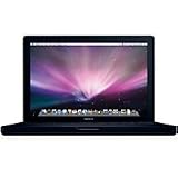 Apple MacBook MB403LL/A Black - 2.4GHz Intel Core 2 Duo, 2GB DDR2 , 250GB SATA HD ,SuperDrive 8x (DVD±R DL/DVD±RW/CD-RW), Intel GMA X3100 graphics, Built-in iSight camera; mini-DVI output port with support for DVI, VGA, S-video, and composite video , 13.3