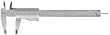 Mitutoyo 531-128, Vernier Caliper, 0 - 6"/150mm X .001" and 0.02mm, Dual Scale Inch/Metric, With Thumb Clamp
