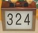 SOLAR HOUSE NUMBER - STAINLESS STEEL