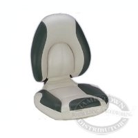 Attwood Gray Centric Upholstered Seat 98382BR-2 Gray / Burgundy