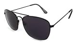 UrbanSpecs Sunglasses - Classics - Pilot / Frame: Black Lens: Grey
