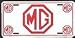 MG License Plate