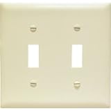 Pass & Seymour #TPJ2ICC10 Ivory 2G 2TOG Wall Plate