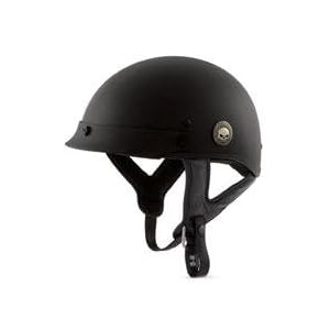 Harley-Davidson Men's Skull Half Helmet 98258-08VM LG