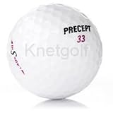  : 60 MINT PRECEPT MC LADY USED GOLF BALLS + FREE TEES