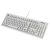 Labtec Standard Keyboard Plus - Keyboard - PS/2 - white - German