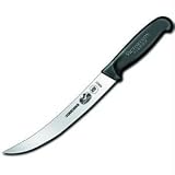 Butcher, Breaking, Black Fibrox, 8 in. (40537) Category: Butcher Knives by Victorinox