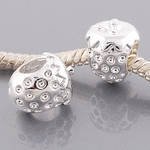 Watch&Jewellery Online Shop Ranking 5. 1 x Silver Plated Strawberry Charm Bead for Pandora/Troll/Chamilia Style Charm Bracelet