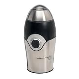 WAHL COFFEE GRINDER S/STEEL 15 0W 70G/10 CUP CAPACITY IDEAL F OR COFFEE BEANS NUTS & SPICES TRANSPARENT VIEWING WINDOW