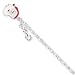 Sterling Silver Enameled Bracelet - 7.5 Inch - title=