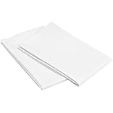 Pinzon 500-Thread-Count  Pima Cotton King Pillowcases - Set of 2, White