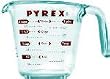 Pyrex Prepware 2-Cup Measuring Cup, Clear with Red Measurements