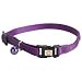 Hamilton 10" x 3/8" Snag-Proof Braided Nylon Safety Cat Collar, Purple