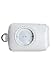 White - iPod Shuffle 2nd Generation KeyChain Leather Case