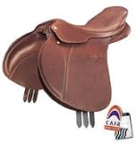 Bates Caprilli Event Saddle-16 R-Brown