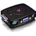 Electronics : Aluratek AKSP04 - 4 Port PS/2 KVM Switch With Cables