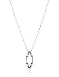 Sethi Couture "Simple Elegance" White Diamond Vintage Marquis Necklace